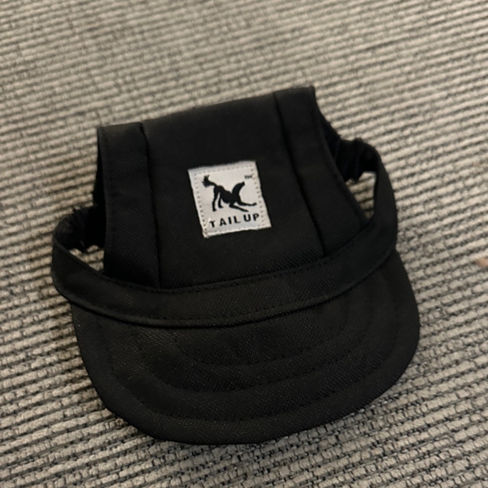 Tail Up adjustable Dog Hat, size unknown, XS or Small